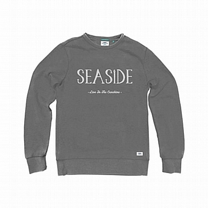 Λεπτή φούτερ μπλούζα με στάμπα σε γκρι χρώμα Λεπτή φούτερ μπλούζα με στάμπα σε γκρι χρώμα