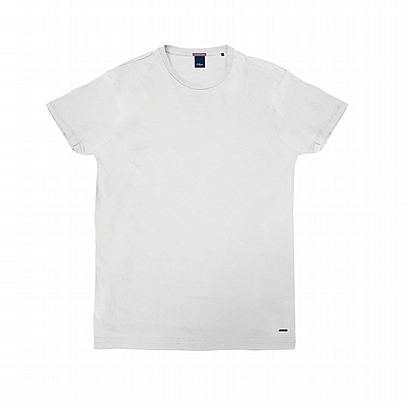 Ανδρική μπλούζα T-Shirt μονόχρωμη σε λευκό