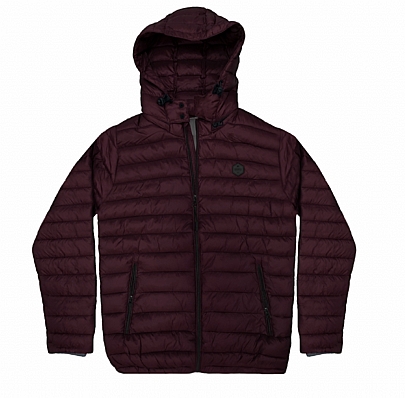 Φουσκωτό μπουφάν Puffer Jacket με αποσπώμενη κουκούλα 