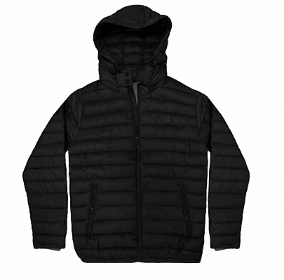 Φουσκωτό μπουφάν Puffer Jacket με αποσπώμενη κουκούλα