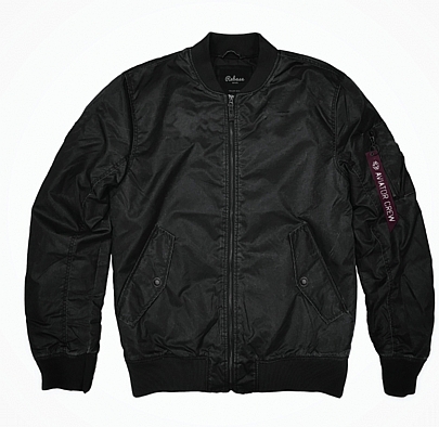 Bomber jacket flight  σε μαύρο 