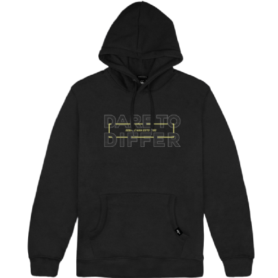 Ανδρική μπλούζα φούτερ με κουκούλα σε μαύρο χρώμα Ανδρική μπλούζα φούτερ με κουκούλα σε μαύρο χρώμα