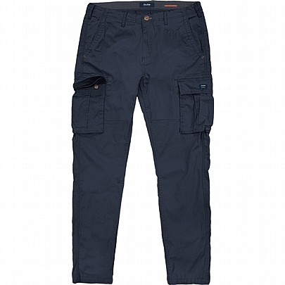 Ανδρικό παντελόνι Cargo σε μπλέ σκούρο χρώμα