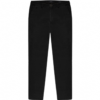 Ανδρικό παντελόνι chinos με (ανάγλυφη υφή) σε χρώμα μαύρο