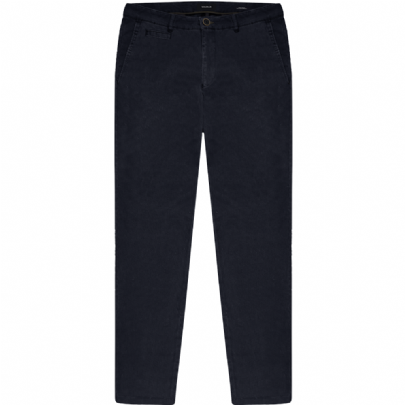 Ανδρικό παντελόνι chinos με (ανάγλυφη υφή) σε χρώμα μπλέ σκούρο
