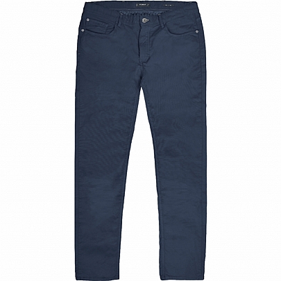 Ανδρικό πεντάτσεπο παντελόνι σε σκούρο μπλέ χρώμα Ανδρικό πεντάτσεπο παντελόνι σε σκούρο μπλέ χρώμα