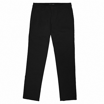 Ανδρικό παντελόνι chinos σε μαύρο χρώμα
