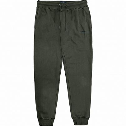 Ανδρικό παντελόνι φούτερ Terry Fleece σε χακί χρώμα Ανδρικό παντελόνι φούτερ Terry Fleece σε χακί χρώμα