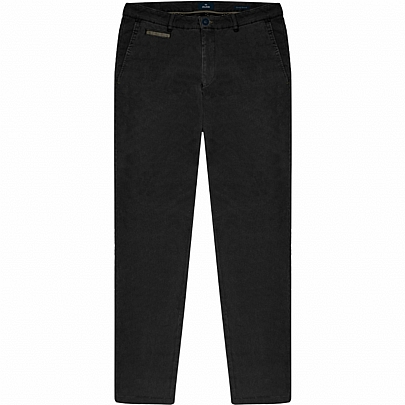 Ανδρικό παντελόνι chinos special fabric σε χρώμα μαύρο Ανδρικό παντελόνι chinos special fabric σε χρώμα μαύρο