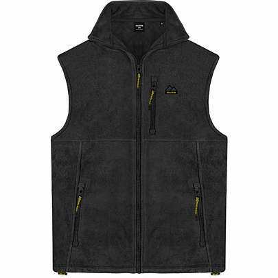 Ανδρικο αμάνικο Fleece σε μάυρο χρώμα