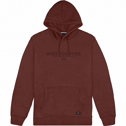 Φούτερ Hoodie ανδρών σε χρώμα κεραμιδί