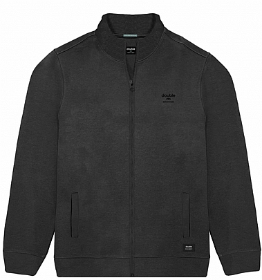 Ανδρική ζακέτα Special fabric pique fleece σε χρώμα μαύρο 