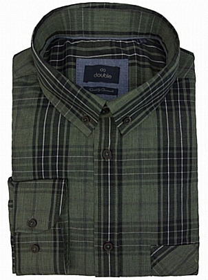 Πουκάμισο με τσέπη σε σκούρο πράσινο Πουκάμισο με τσέπη σε σκούρο πράσινο