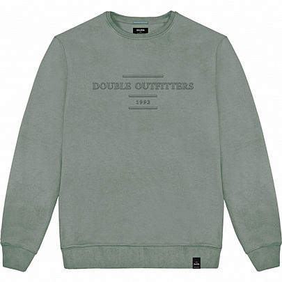 Ανδρικό φούτερ Terry Fleece με ανάγλυφο τύπωμα σε χρώμα μέντα Ανδρικό φούτερ Terry Fleece με ανάγλυφο τύπωμα σε χρώμα μέντα