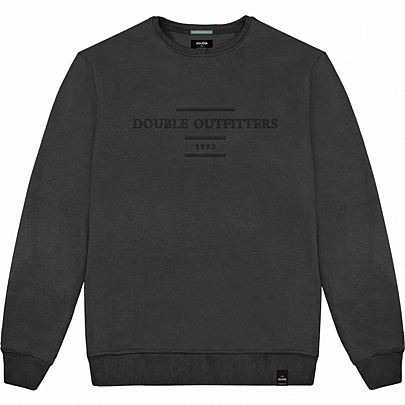 Ανδρικό φούτερ Terry Fleece με ανάγλυφο τύπωμα σε χρώμα μαύρο Ανδρικό φούτερ Terry Fleece με ανάγλυφο τύπωμα σε χρώμα μαύρο