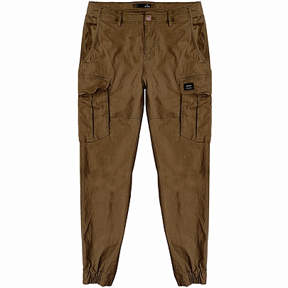 Ανδρικό παντελόνι Chinos Cargo Special Fabric (ανάγλυφη υφή) σε χρώμα κάμελ Ανδρικό παντελόνι Chinos Cargo Special Fabric (ανάγλυφη υφή) σε χρώμα κάμελ