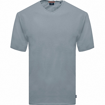 V-Neck T-Shirt σε ανοιχτό μπλε