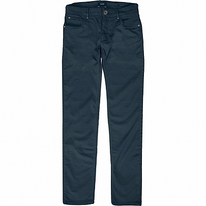 Ανδρικό παντελόνι πεντάτσεπο σε χρώμα μπλέ σκούρο Ανδρικό παντελόνι πεντάτσεπο σε χρώμα μπλέ σκούρο