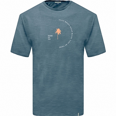 Graphic Print Flama T-Shirt σε stone μπλε