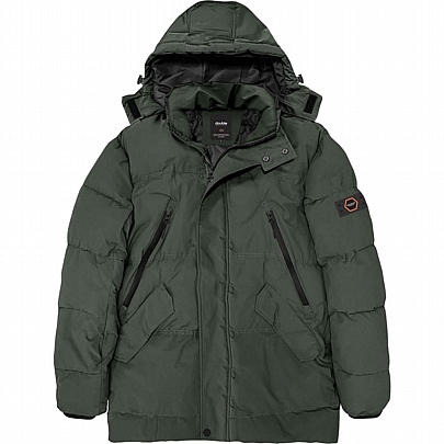 Jackets Parka Padded σε χακί