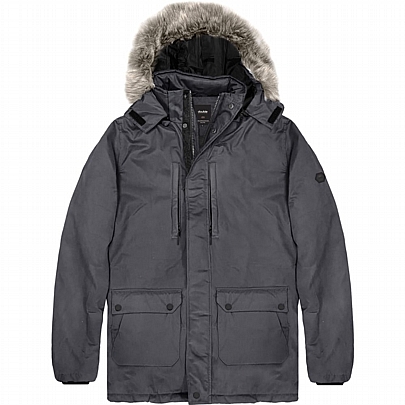 Jackets Parka σε ανθρακί 
