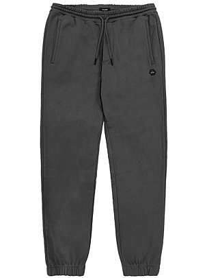 Brushed fleece Pant παντελόνι φόρμα με λάστιχο στον αστράγαλο σε χρώμα γκρι ανθρακί Brushed fleece Pant παντελόνι φόρμα με λάστιχο στον αστράγαλο σε χρώμα γκρι ανθρακί