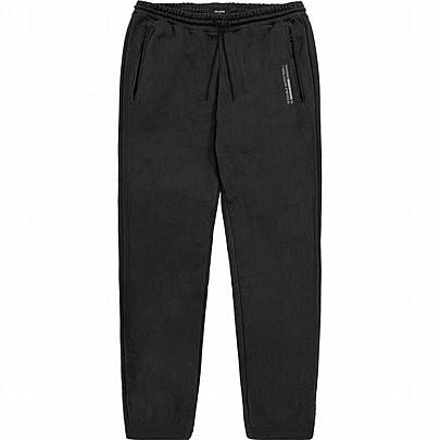 Ανδρικό παντελόνι φούτερ σε μαύρο χρώμα (Terry fleece)