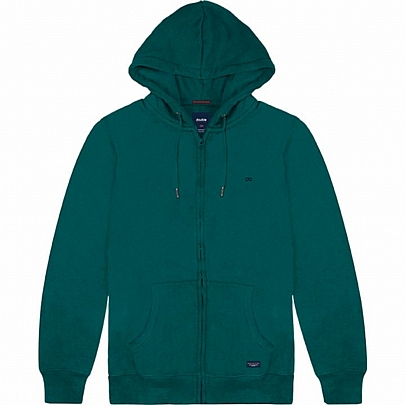 Hoodie Full Zip (Brushed Fleece) teal