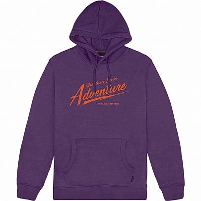 Ανδρική μπλούζα φούτερ σε χρώμα μώβ Ανδρική μπλούζα φούτερ σε χρώμα μώβ