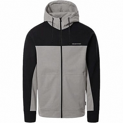 Hoodie Full Zip (Brushed Fleece) σε χρώμα του πάγου