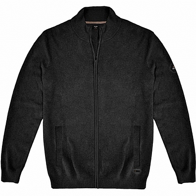 Zακέτα πλεκτή σε μαύρο