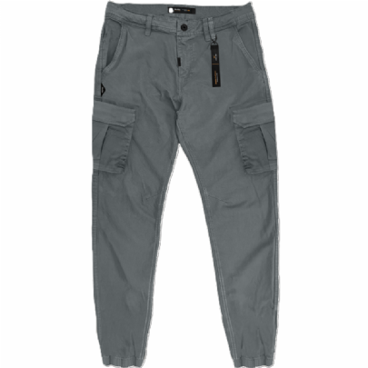 Pants cargo with elastic tape hem cement Pants cargo with elastic tape hem cement