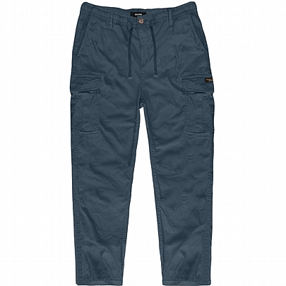 Cargo pants με λάστιχο στήν μέση σε χρώμα stoneblue Cargo pants με λάστιχο στήν μέση σε χρώμα stoneblue