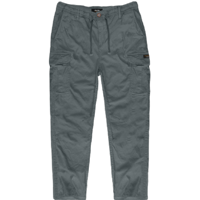 Cargo pants με λάστιχο στήν μέση σε χρώμα Cement 