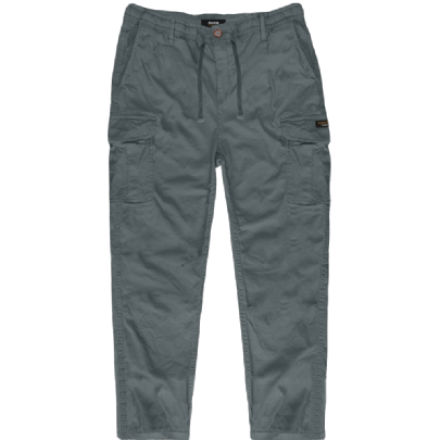 Cargo pants με λάστιχο στήν μέση σε χρώμα Cement Cargo pants με λάστιχο στήν μέση σε χρώμα Cement