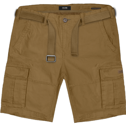 Υφασμάτινη βαμβακερή Cargo Casual Βερμούδα, με τσέπες στα μπατζάκια