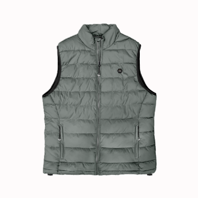 Αμάνικο μπουφάν (λεπτό)σε χρώμα μέντα