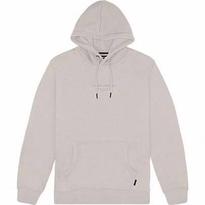 Hoodie Φούτερ Brushed Fleece με διακριτικό τύπωμα σε ICE γκρεζ