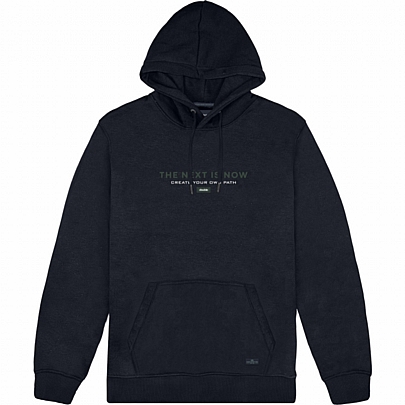 Hoodie φούτερ με κουκούλα σε χρώμα μπλέ σκούρο
