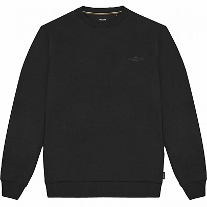 Φούτερ μπλούζα Terry fleece σε χρώμα μαύρο