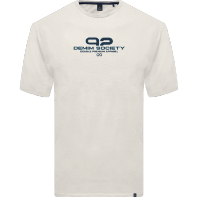 T-Shirt with High Density Print σε off White