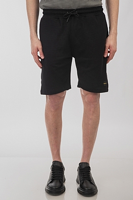  MS Shorts Waffle (Special Fabric) σε μαύρο