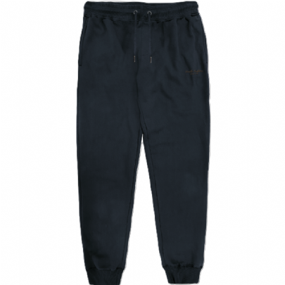 Terry Fleece παντελόνι με λάστιχο στον αστράγαλλο σε μπλε σκούρο