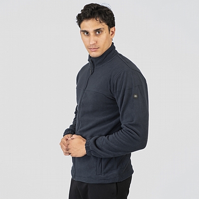 Polar Fleece Top Full Zip σε σκούρο μπλέ χρώμα 