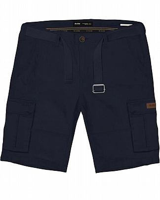 Βερμούδα με εξωτερικες τσεπες σε μπλε σκούρο