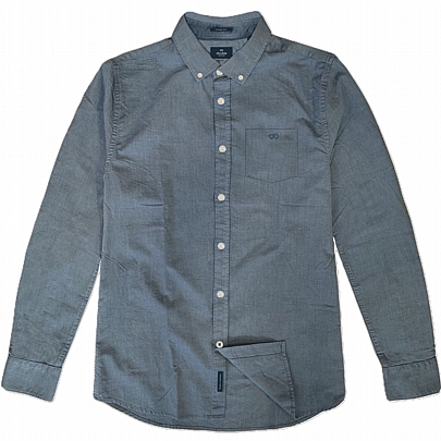 OXFORD πουκάμισο σε μπλε ανοιχτό